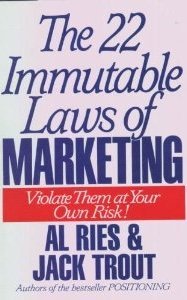 9780887305924: The 22 Immutable Laws of Marketing: Violate Them at Your Own Risk