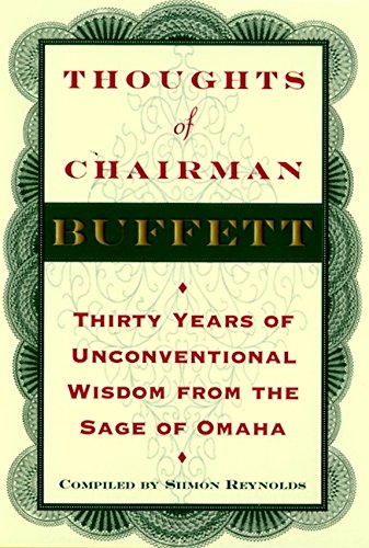 Stock image for Thoughts of Chairman Buffett for sale by WorldofBooks