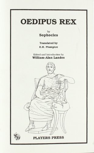 Oedipus Rex Sophocles Plumptre E H Landes William Alan 9780887342516 Iberlibro