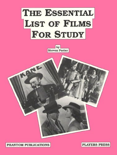 Stock image for The Essential List of Films for Study. SIGNED by author for sale by Gil's Book Loft