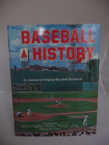 9780887362880: Baseball History: An Annual of Original Research: An Annual of Original Baseball Research