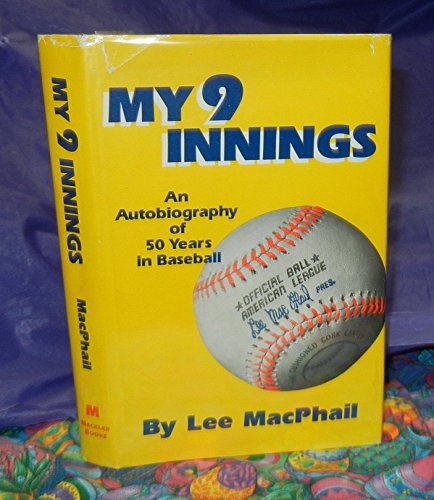 Beispielbild fr My Nine Innings : An Autobiography of 50 Years in Baseball zum Verkauf von Better World Books