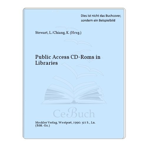 Beispielbild fr Public Access Cd-Roms in Libraries: Case Studies zum Verkauf von PsychoBabel & Skoob Books