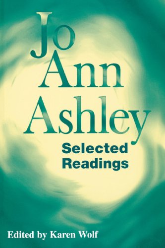 Imagen de archivo de Jo Ann Ashley: Selected Readings a la venta por THE SAINT BOOKSTORE