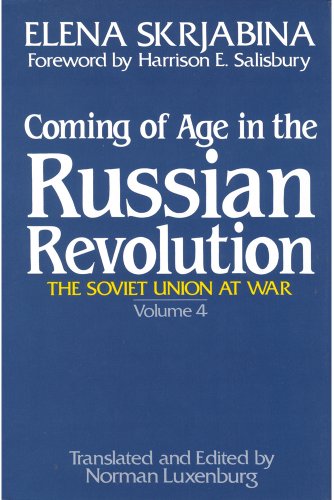 Beispielbild fr Coming of Age in the Russian Revolution zum Verkauf von ThriftBooks-Dallas