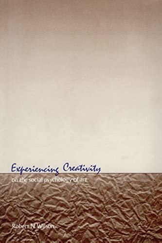 9780887380457: Experiencing Creativity: On the Social Psychology of Art
