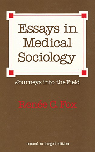 Stock image for Essays in Medical Sociology : Journeys into the Field for sale by Better World Books Ltd