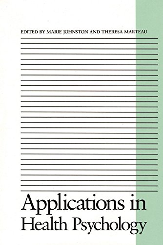 9780887382543: Applications in Health Psychology