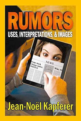 9780887383250: Rumors: Uses, Interpretations and Images