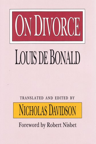 Stock image for On Divorce (Library of Conservative Thought) for sale by Hafa Adai Books