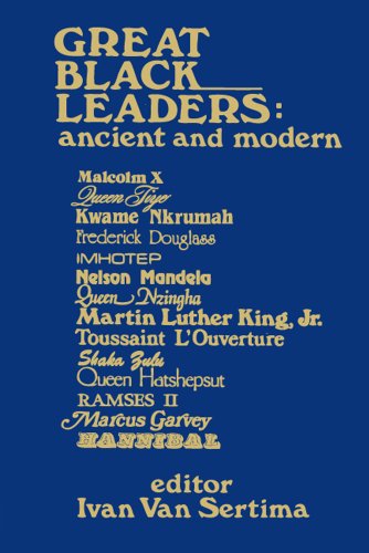 Imagen de archivo de Great Black Leaders: Ancient and Modern (Journal of African Civilizations,) a la venta por ThriftBooks-Dallas