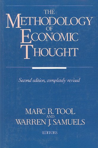 Stock image for The Methodology of Economic Thought for sale by Books From California