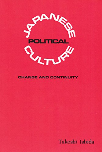 9780887387715: Japanese Political Culture