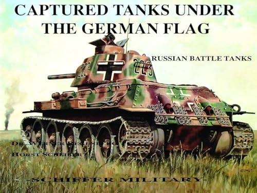 Captured Tanks under The German Flag. Russian Battle Tanks