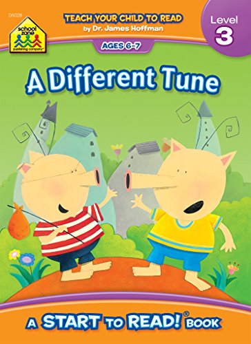 9780887430282: School Zone - A Different Tune, Start to Read! Book Level 3 - Ages 6 to 7, Rhyming, Early Reading, Vocabulary, Simple Sentence Structure, and More (School Zone Start to Read! Book Series)