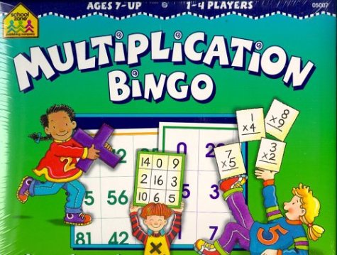 Multiplication Bingo (9780887430510) by School Zone; Joan Hoffman