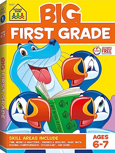 Beispielbild fr First Grade Big Workbook! (Ages 6-7) zum Verkauf von HPB-Emerald