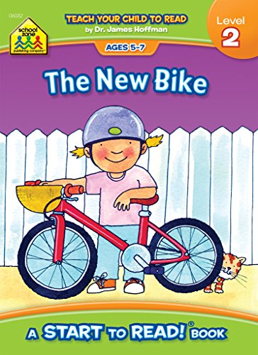 Stock image for School Zone - The New Bike, Start to Read! Book, Level 2 - Ages 5 to 7, Rhyming, Early Reading, Vocabulary, Sentence Structure, Picture Clues, and More (School Zone Start to Read! Book Series) for sale by Gulf Coast Books