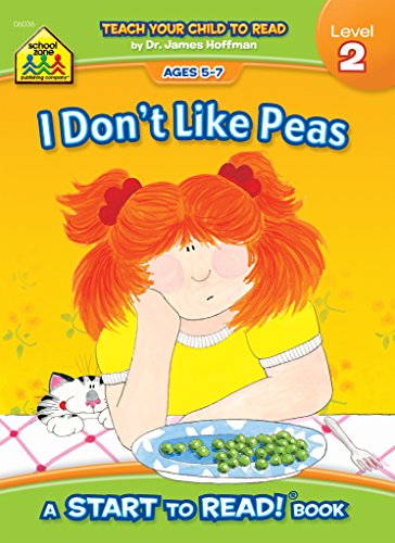 Imagen de archivo de School Zone - I Don?t Like Peas, Start to Read! Book Level 2 - Ages 5 to 7, Rhyming, Early Reading, Vocabulary, Sentence Structure, Picture Clues, and More (School Zone Start to Read! Book Series) a la venta por Orion Tech