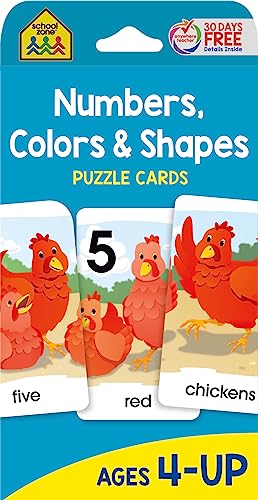 9780887432781: Numbers, Colors, and Shapes: Puzzle Cards