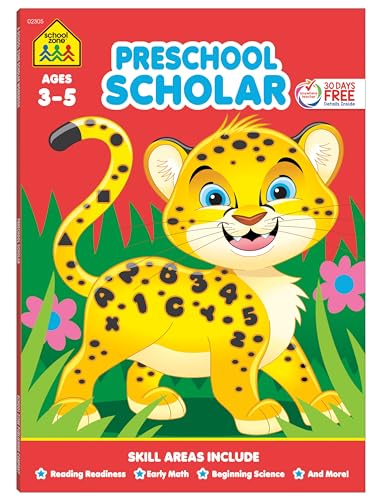 Stock image for School Zone Preschool Scholar Workbook for sale by Blackwell's