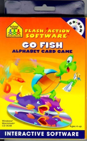 Go Fish Flash Action Software (9780887436345) by School Zone; Joan Hoffman