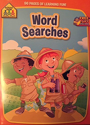 9780887436765: School Zone Word Searches