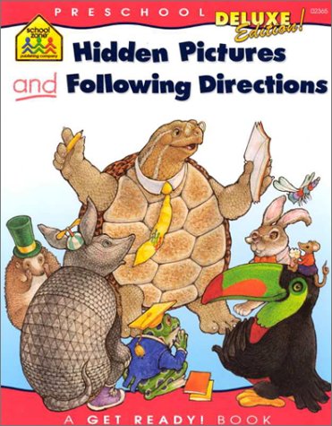 Stock image for Hidden Pictures and Following Directions (School Zone Preschool) for sale by HPB-Ruby