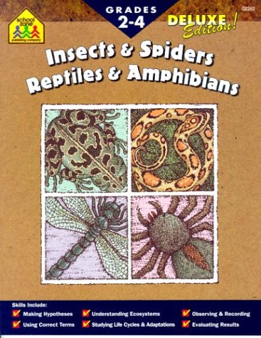Imagen de archivo de Insects and Spiders/Reptiles and Amphibians a la venta por Better World Books