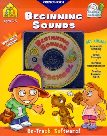 Beginning Sounds (9780887439292) by School Zone Publishing Interactive Staff