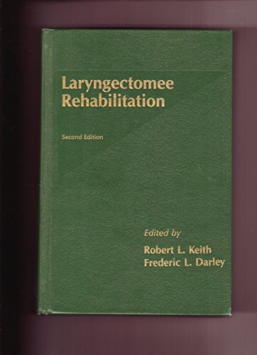 Beispielbild fr Laryngectomee Rehabilitation zum Verkauf von Books From California