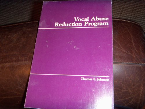 9780887441349: Vocal Abuse Reduction Program