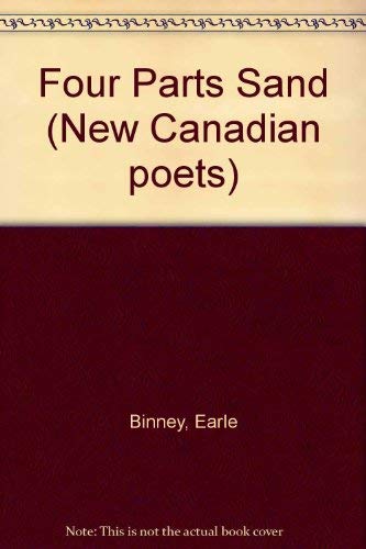 Four Parts Sand: New Canadian Poets