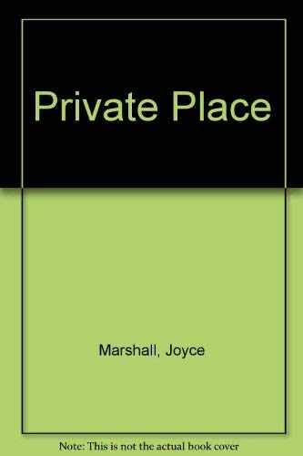 Stock image for A Private Place for sale by Montreal Books