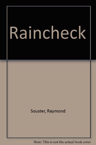 Stock image for Rain-check Souster, Raymond for sale by Hook's Book Nook