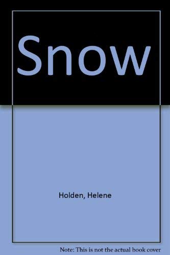 Stock image for Snow for sale by Better World Books Ltd