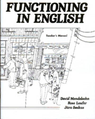 9780887510205: Functioning in English: Teacher's Manual