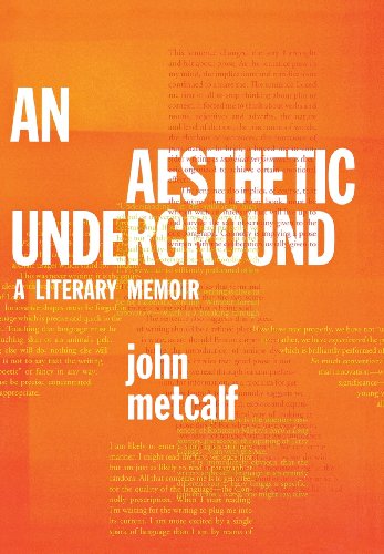 Beispielbild fr An Aesthetic Underground: A Literary Memoir zum Verkauf von Irish Booksellers