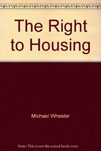 The right to housing, (Environment series, v. 6) (9780887721021) by [???]