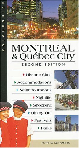 9780887805554: Montreal & Quebec City Colourguide [Lingua Inglese]
