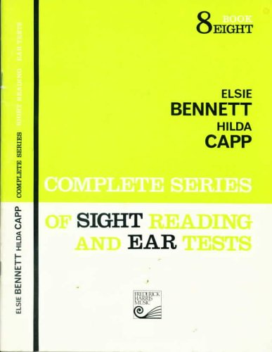 Beispielbild fr Book 8 (Complete Series of Sight Reading and Ear Tests) zum Verkauf von Goodwill San Antonio