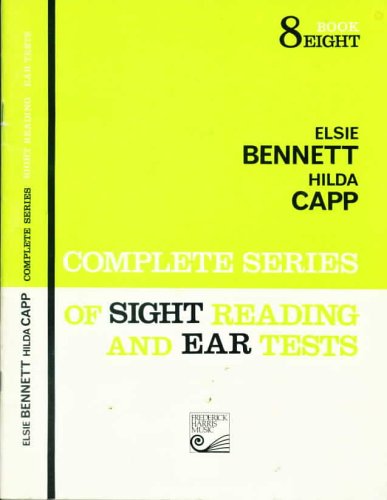 Imagen de archivo de Book 8 (Complete Series of Sight Reading and Ear Tests) a la venta por Goodwill San Antonio