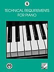 Technical Requirements for Piano Book 3: With Exercises in Ear Training And Sight Reading