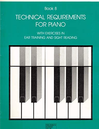 Imagen de archivo de Technical Requirements for Piano Book 8 a la venta por Bay Used Books