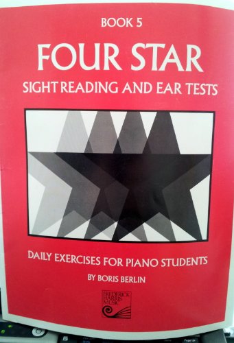 9780887972119: Four Star Sight Reading and Ear Tests: Book 5
