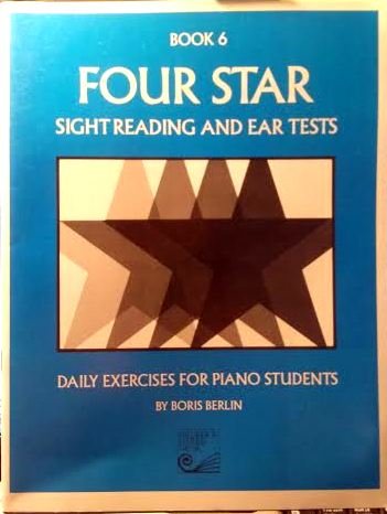 Imagen de archivo de Four Star -Sight Reading and Ear Tests - Book 6 a la venta por Zoom Books Company