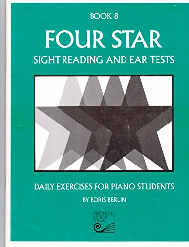 Beispielbild fr Four Star Sight Reading and Ear Tests Book 8: Daily Exercises for Piano Students zum Verkauf von Wonder Book