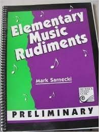 Beispielbild fr Elementary Music Rudiments : Preliminary Rudiments zum Verkauf von Better World Books: West