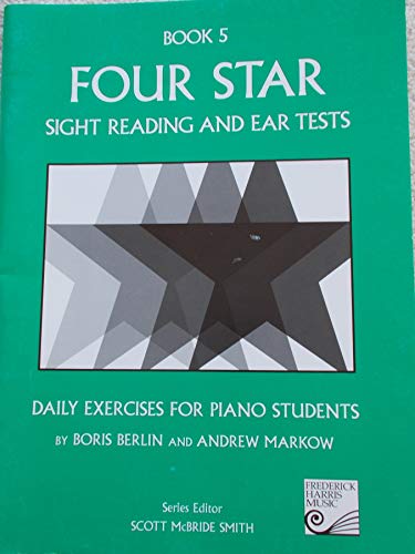 Stock image for Four Star Sight Reading and Ear Tests: Daily Exercises for Piano Students, Book 5 for sale by ThriftBooks-Atlanta