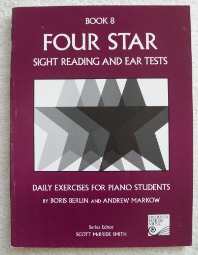 9780887978050: Four Star Sight Reading and Ear Tests: Book 8